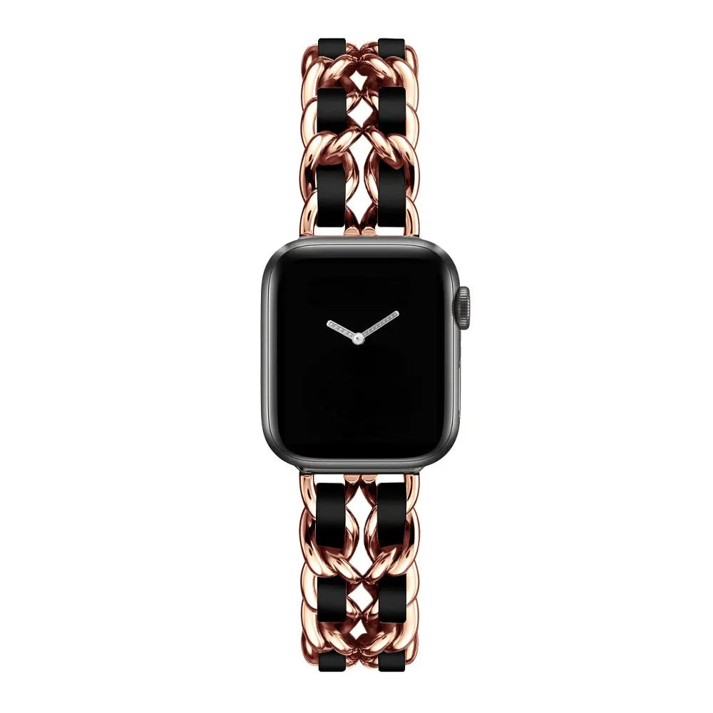 skorten® Eclat Opallband - The Chic & Timeless Designer Apple Watch Band for the Trendsetting Woman (Compatible with Apple Watch Ultra 2/Ultra Series 9/8/7/6/5/4)