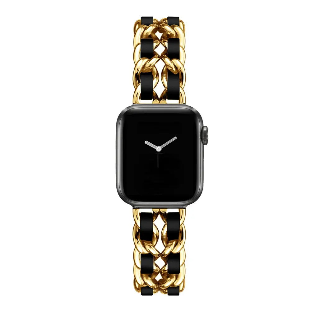 skorten® Eclat Opallband - The Chic & Timeless Designer Apple Watch Band for the Trendsetting Woman (Compatible with Apple Watch Ultra 2/Ultra Series 9/8/7/6/5/4)
