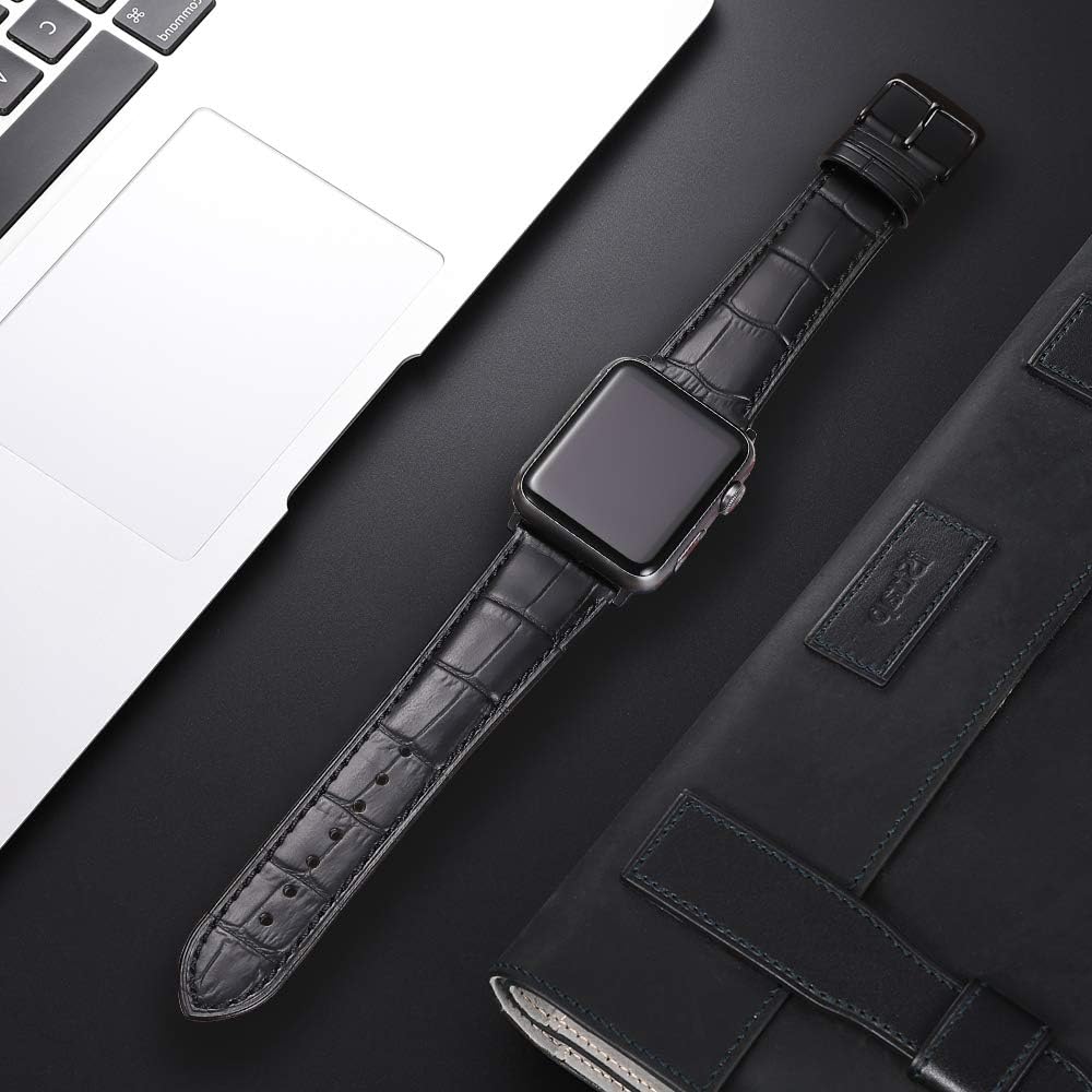 Crocolassi® Band Collection for Apple Watch Series 1, 2, 3, 4, 5, 6, 7, 8, SE, Ultra 1 & 2 - Designed by AvenueFinds Milan