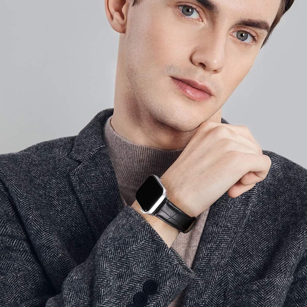 Crocolassi® Band Collection for Apple Watch Series 1, 2, 3, 4, 5, 6, 7, 8, SE, Ultra 1 & 2 - Designed by AvenueFinds Milan