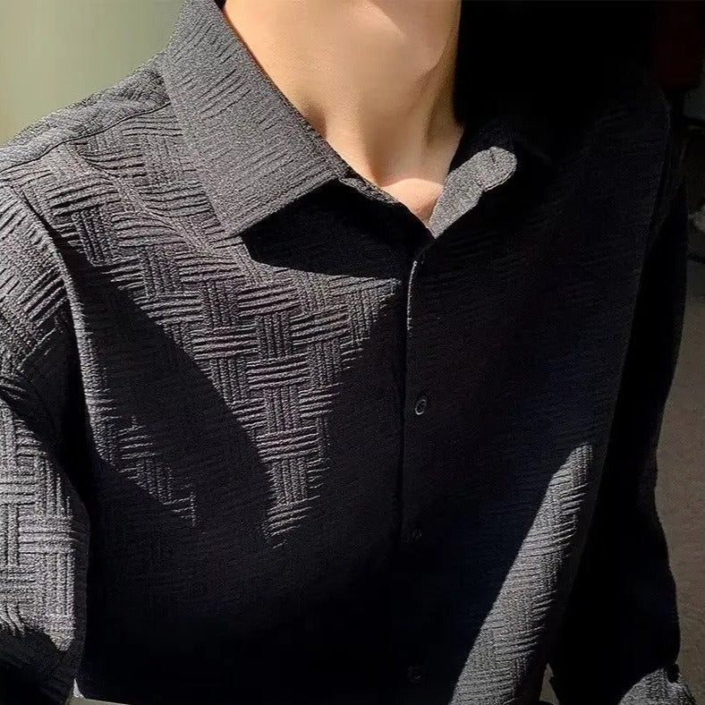 WeaveNord® Collection - Men's All-Season Classic & Timeless Long Sleeve Shirt