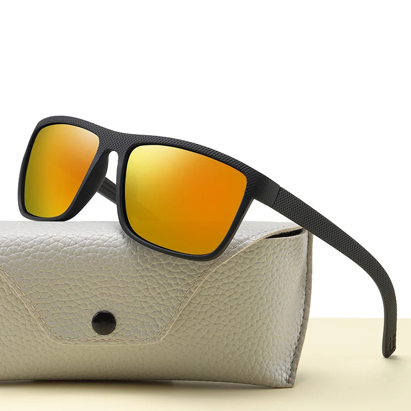 New Fashion Men Sunglasses Pilot Classic Driving Sun Glasses Metal Frame Mirror Leisure Fishing Business Men/women Eyeglassuv400