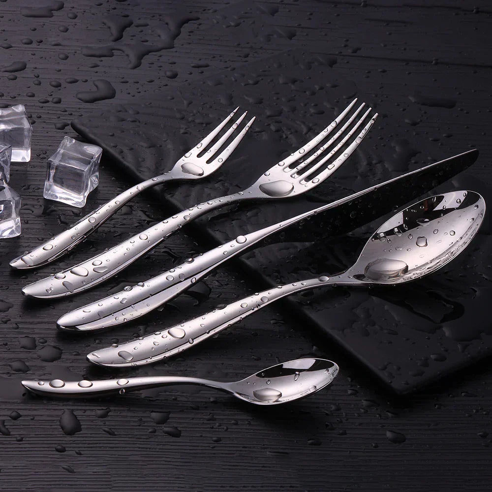 Goldware®: AvenueFinds's Signature Cutlery Set - The Gold Standard in Fine Dining at Home