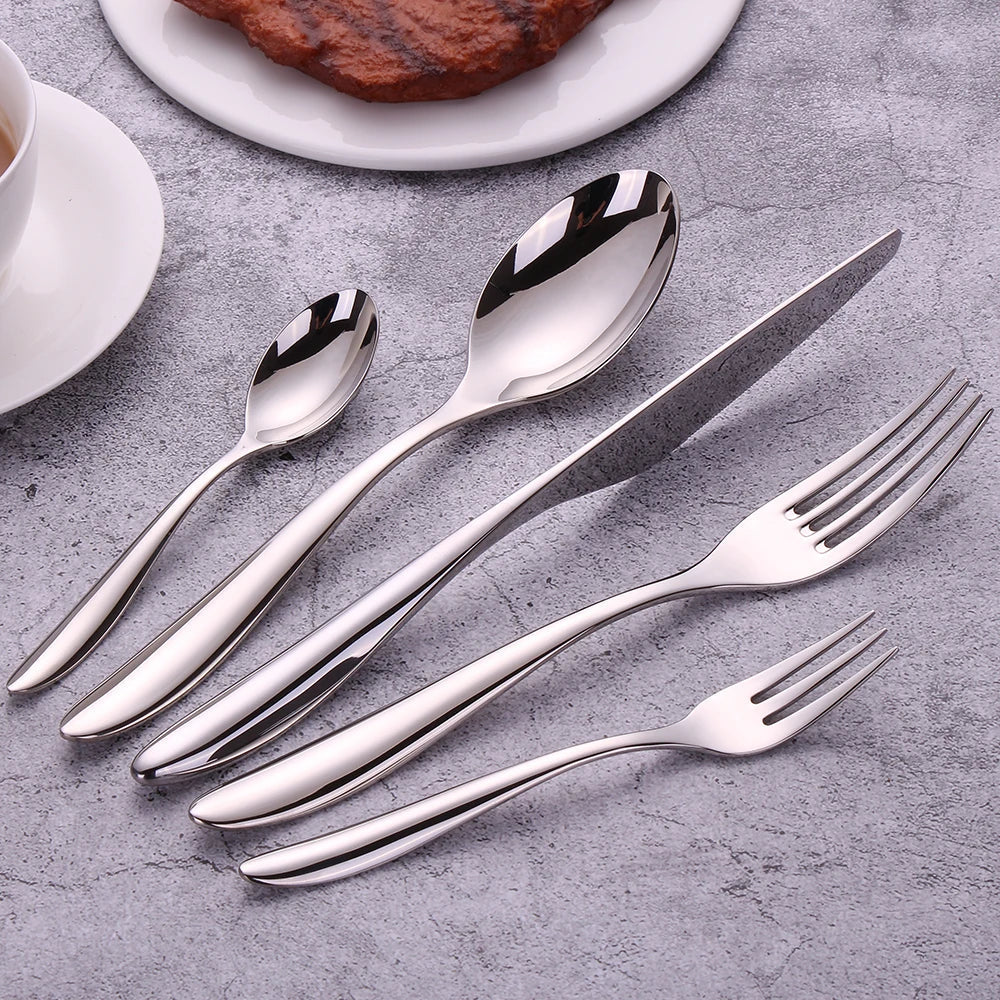Goldware®: AvenueFinds's Signature Cutlery Set - The Gold Standard in Fine Dining at Home