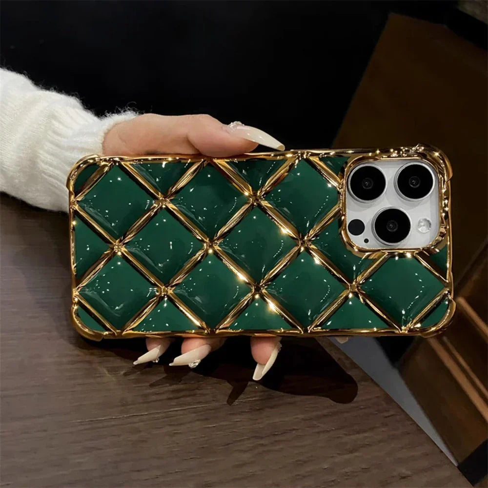 Dixelle® Diamond Lattice Inspired Shockproof iPhone Case