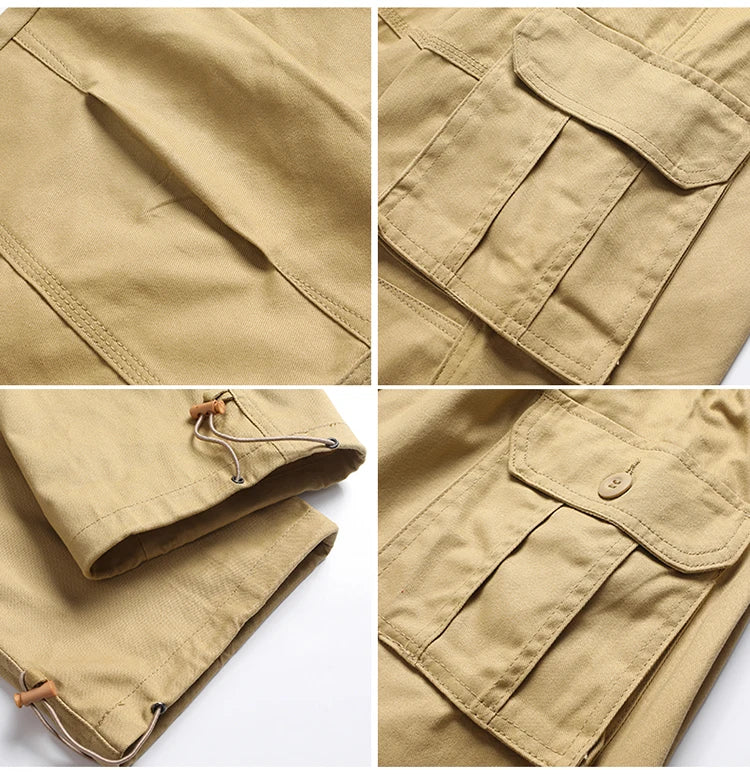 Mens Tactical Pants Cargo Work Pants Heavy Duty Big and Tall Overalls Autumn Construction Trousers Man Sport American Sweatpants