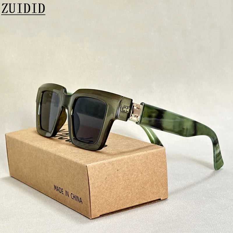 2024 Square Sunglasses Women Trendy New Sunglasses For Men Vintage Fashion Glasses Retro Lunette Soleil Femme Sonnenbrille Damen