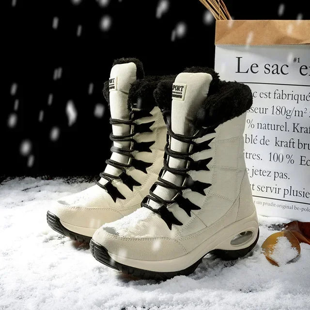 Hexton® Sport by Avenue Finds & Co. - The World's Only Perfect Women's Winter Boots: Waterproof & Lightweight Plush-Lined Boots featuring Ultra-Comfortable Air Cushioning Support & Superior Outsole Grip for Snowy Winter Hikes & Slippery Black Ice