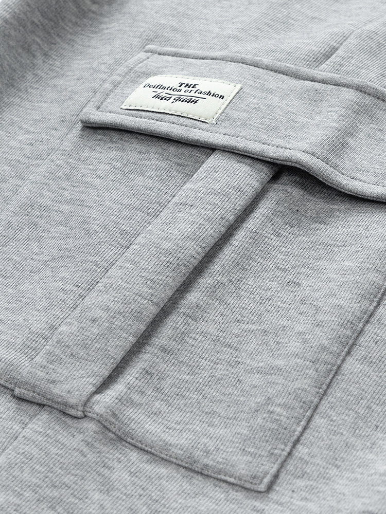 The Nordtrak® - Cleverly designed by AvenueFinds Sweden: Multi-Pocket Cargo Style Cotton Sweatpants