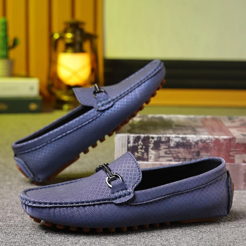 Park Avenue Patterned Moccassins