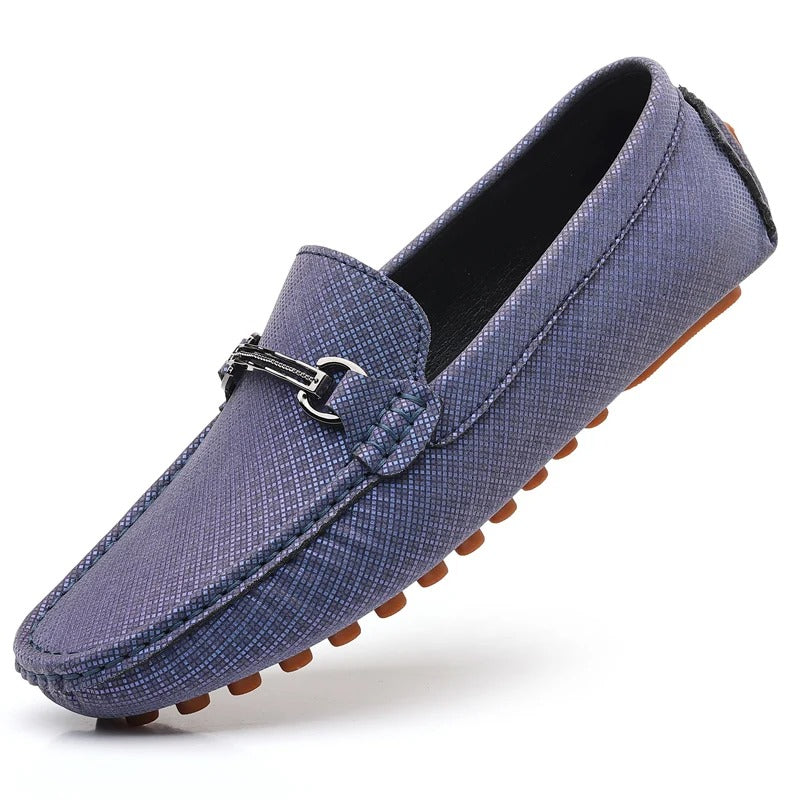 Park Avenue Patterned Moccassins