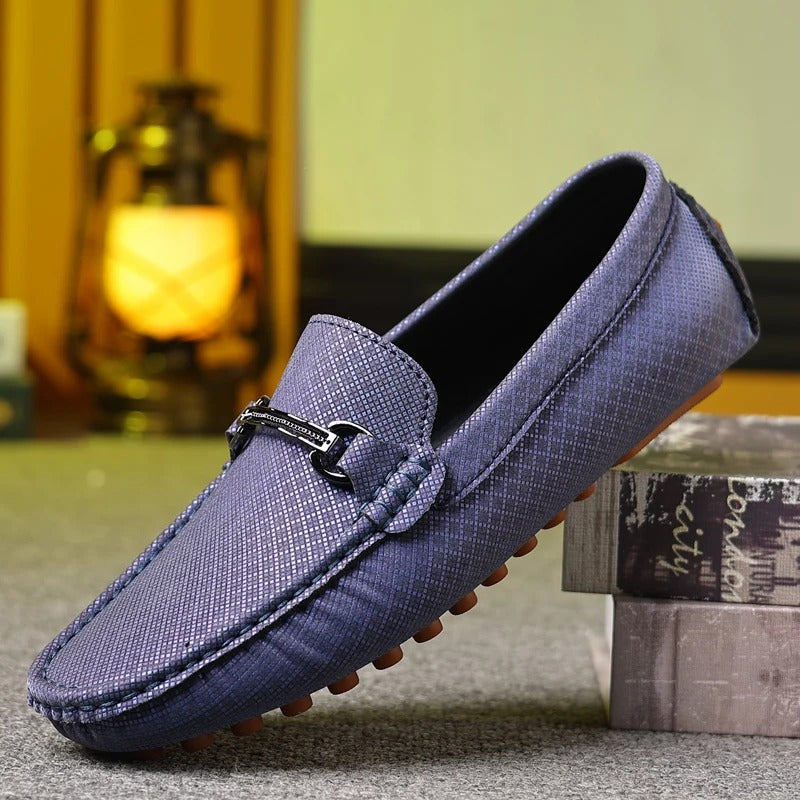 Park Avenue Patterned Moccassins