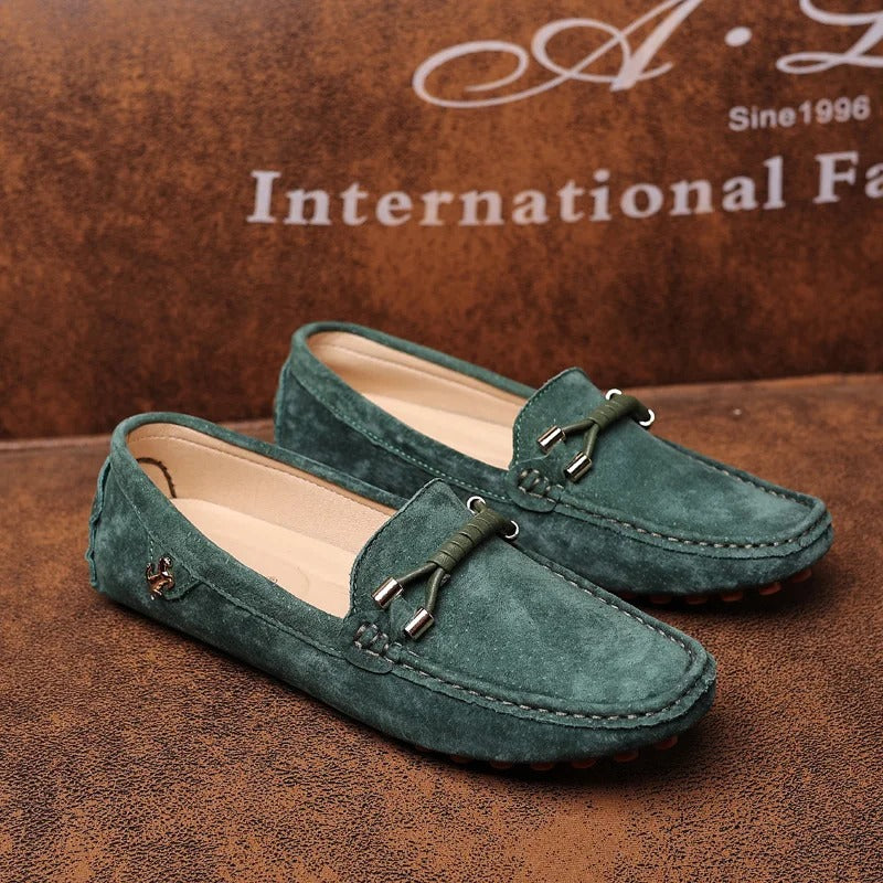Suede Moccasins