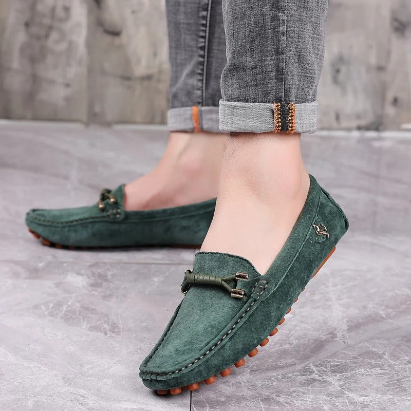 Suede Moccasins