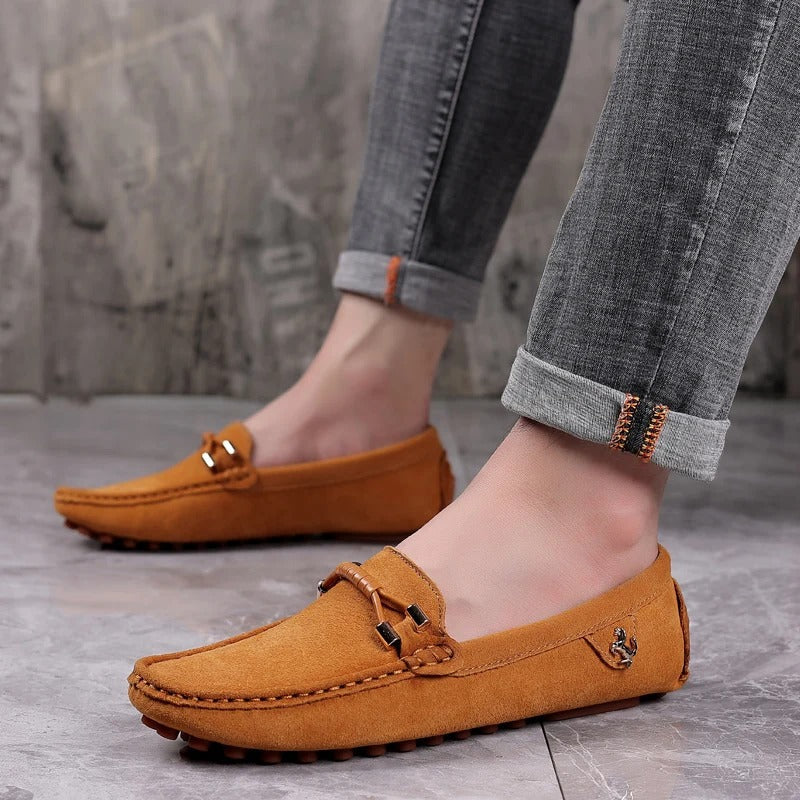Suede Moccasins