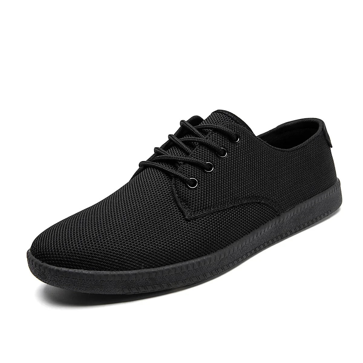 Cade Laced Slip-On Canvas Shoes