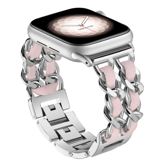 skorten® Eclat Opallband - The Chic & Timeless Designer Apple Watch Band for the Trendsetting Woman (Compatible with Apple Watch Ultra 2/Ultra Series 9/8/7/6/5/4)