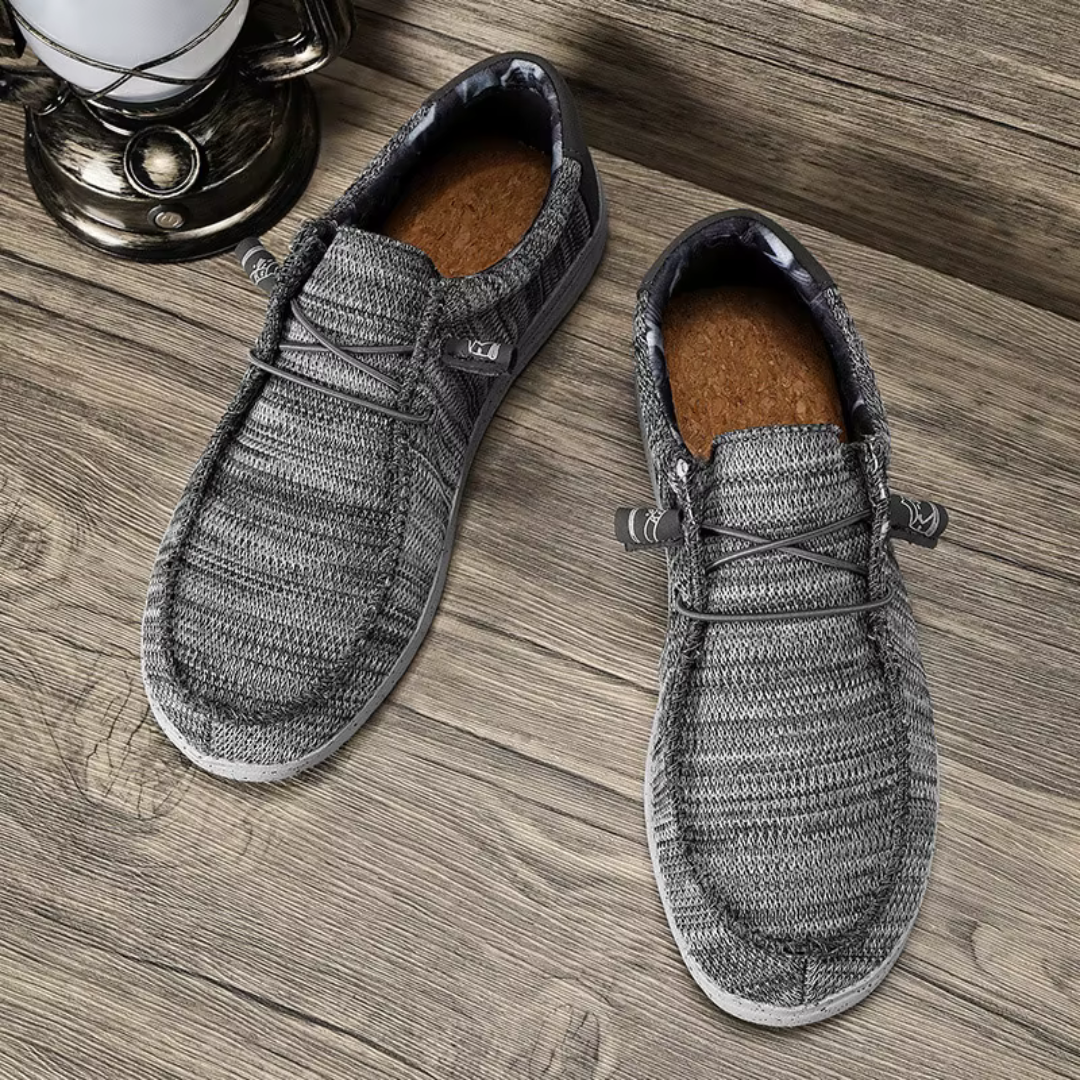 Corvan Textured Canvas Sneakers