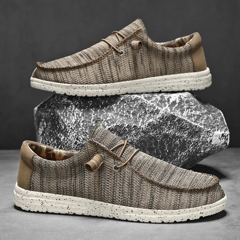 Corvan Textured Canvas Sneakers