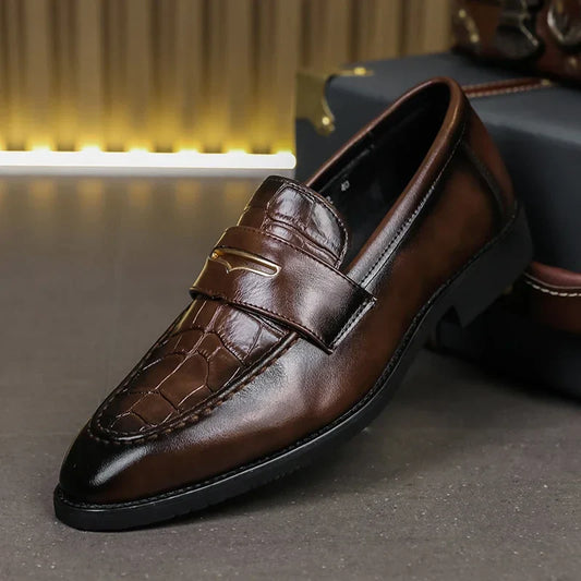Remiel Leather Loafers