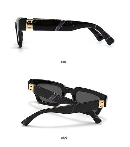 2024 Square Sunglasses Women Trendy New Sunglasses For Men Vintage Fashion Glasses Retro Lunette Soleil Femme Sonnenbrille Damen