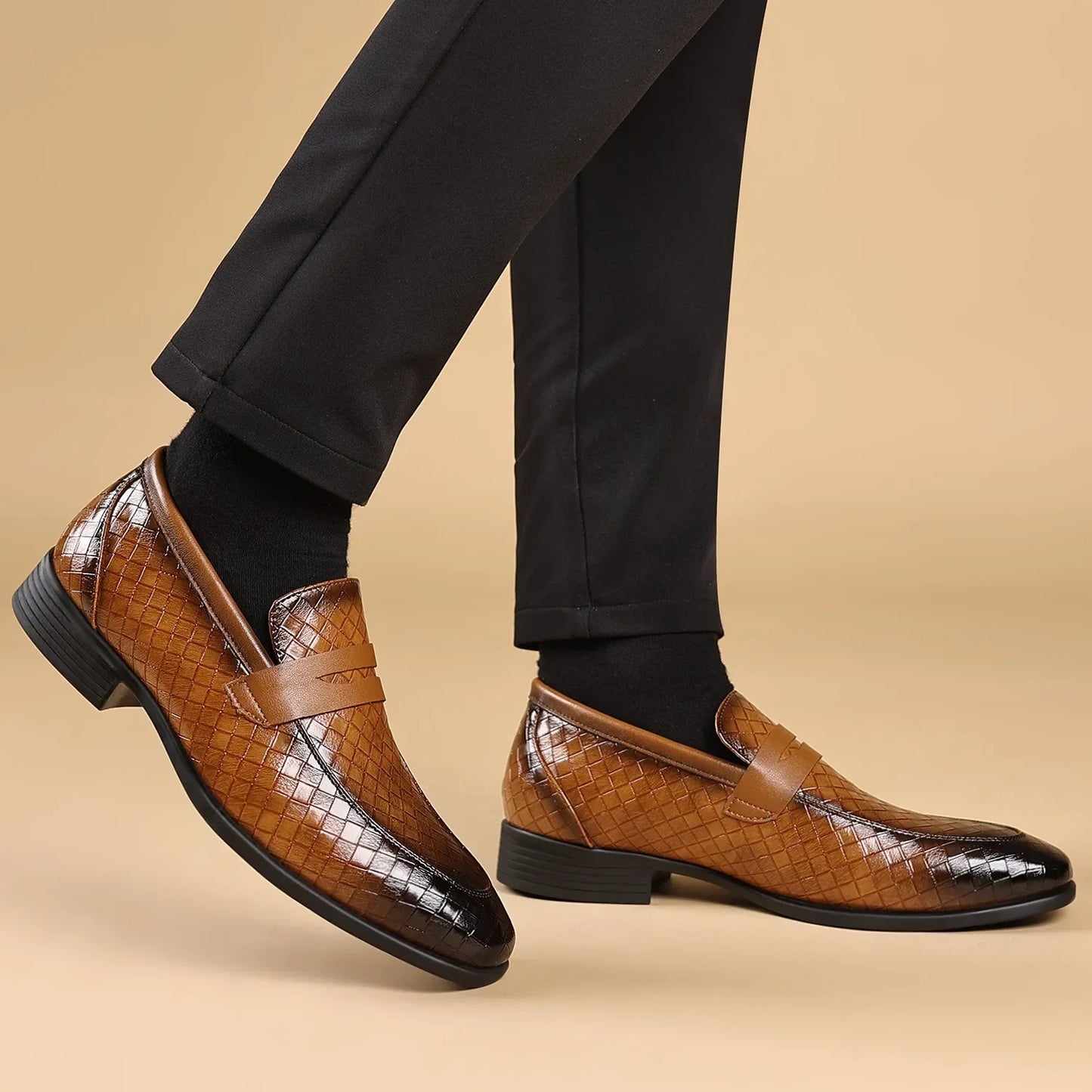 Donaro Leather Loafers