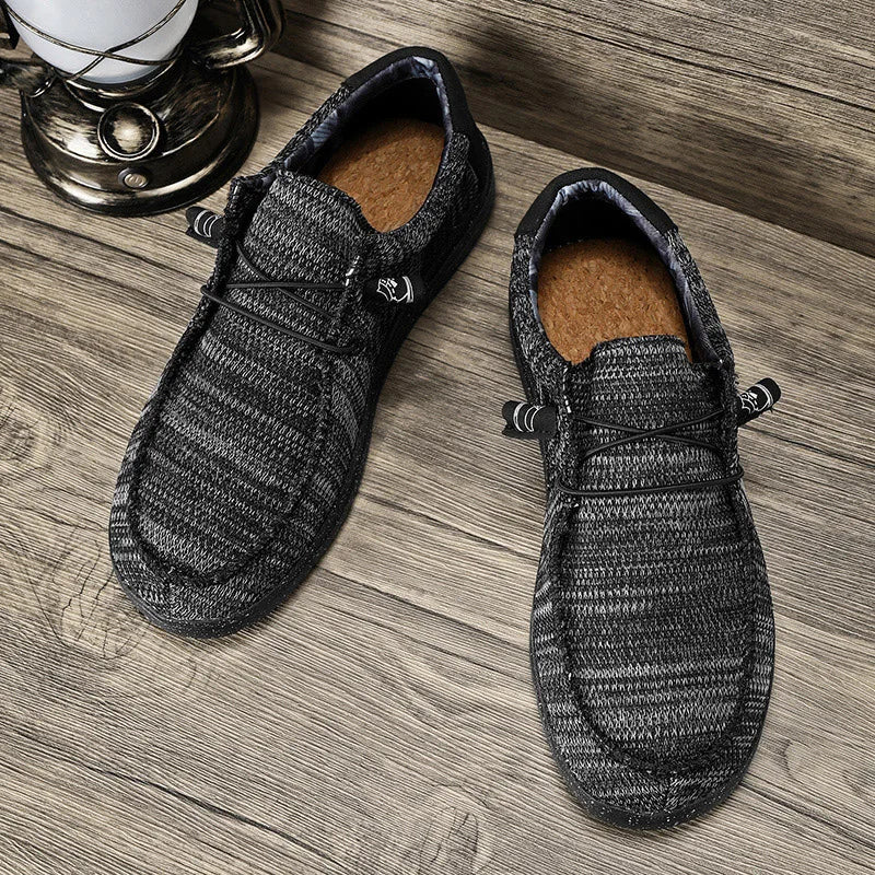 Corvan Textured Canvas Sneakers