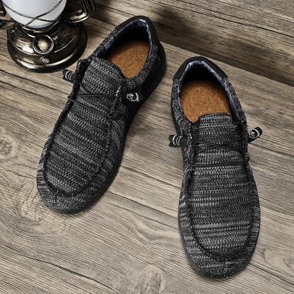 Corvan Textured Canvas Sneakers