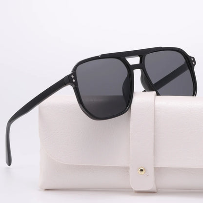 New Fashion Men Sunglasses Pilot Classic Driving Sun Glasses Metal Frame Mirror Leisure Fishing Business Men/women Eyeglassuv400