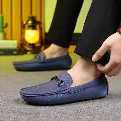 Park Avenue Patterned Moccassins