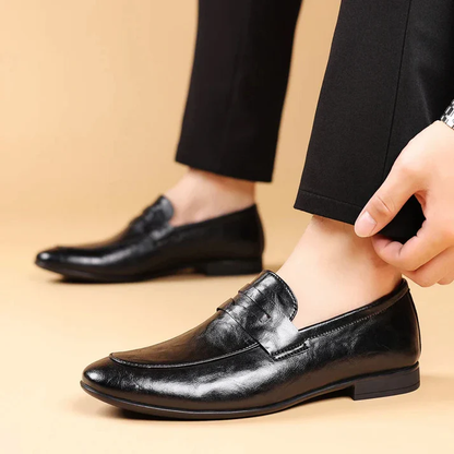 Averin Genuine Leather Loafers