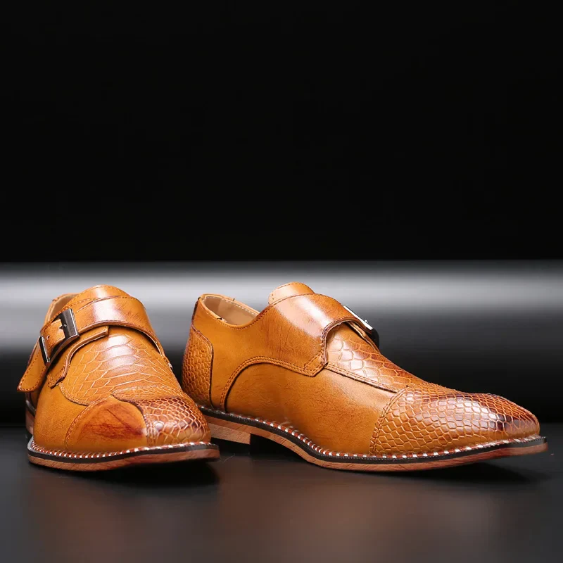Kensworth Leather Monk Oxfords