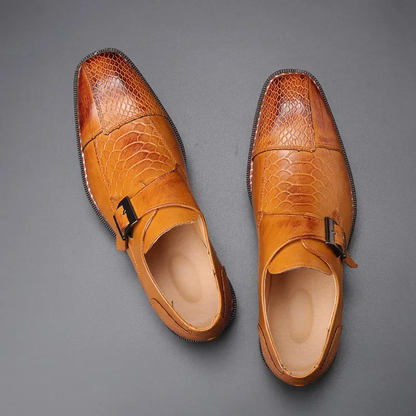 Kensworth Leather Monk Oxfords