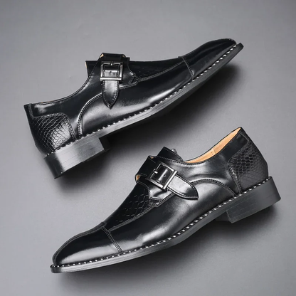 Kensworth Leather Monk Oxfords