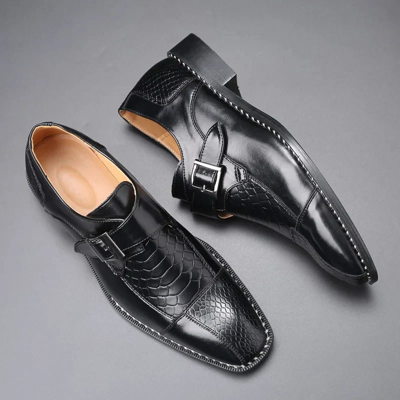 Kensworth Leather Monk Oxfords