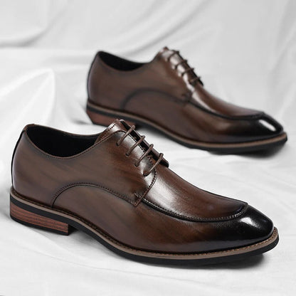 Delvane Classic Leather Oxfords