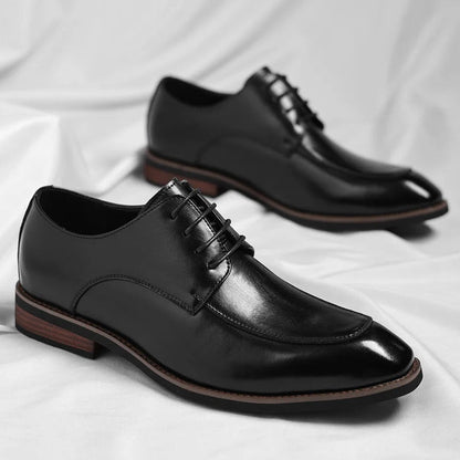 Delvane Classic Leather Oxfords