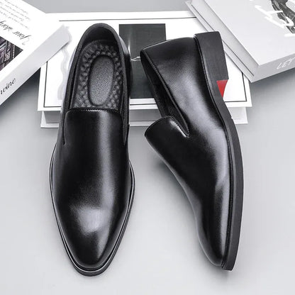 Evendro Genuine Leather Loafers