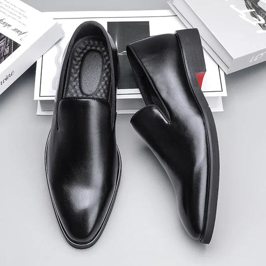 Evendro Genuine Leather Loafers