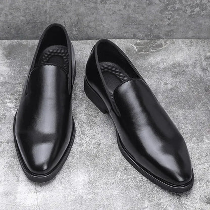 Evendro Genuine Leather Loafers